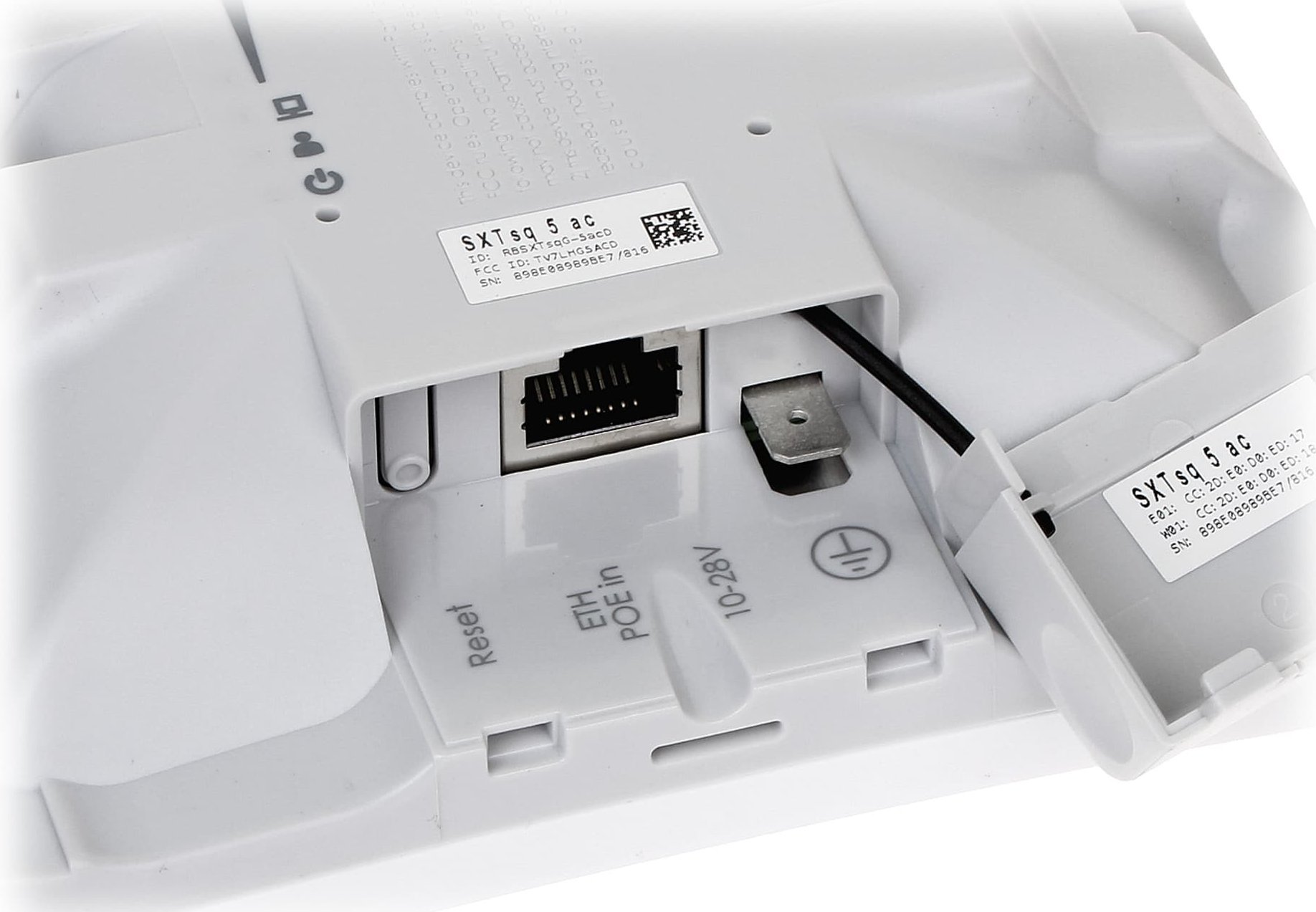 Pajisje CPE MikroTik SXTsq 5ACD, 5 GHz, 802.11ac, e bardhë
