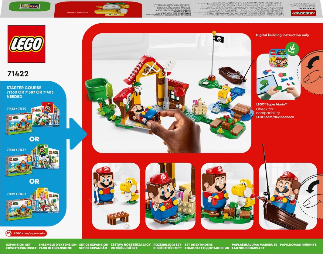 Set LEGO® Super Mario 71422 Mario's Picnic - Expansion