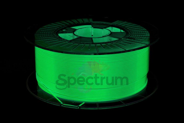 Filament 3D Spectrum PLA Special Fluorescent, 1.75mm, fosforeshent, krem