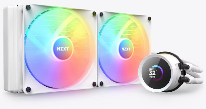 Ftohës NZXT Kraken 280 RGB, i bardhë