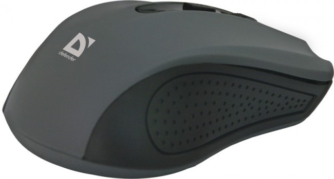 Maus Defender MM-935, wireless RF, 1600 DPI, gri i errët