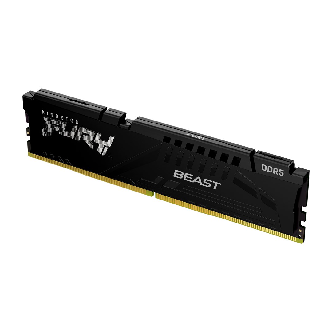 Moduli i memories Kingston Fury Beast Black, DDR5, 16GB, 5200Mhz, CL40