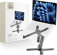 Mbajtëse laptopi Tech-Protect ULS200, universale deri 16", alumini, gri