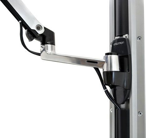 Mbajtëse muri për monitor Ergotron, 34'', e argjendtë
