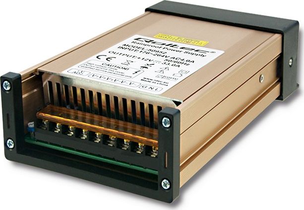 Furnizues energjie LED Qoltec 50952, 400W, 12V 33A, IP45, rezistent ndaj ujit