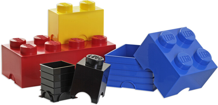 Kuti ruajtje e madhe LEGO, aqua