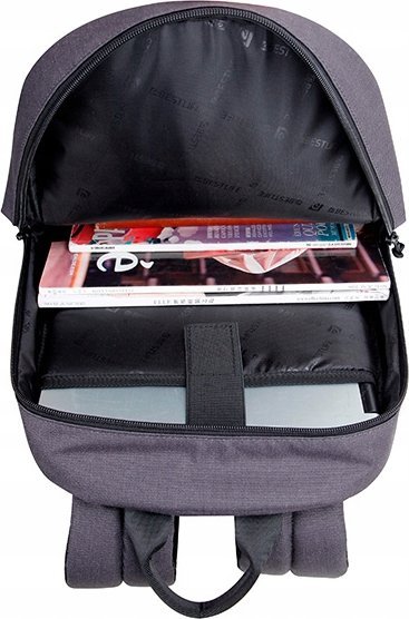 Çantë shpine për laptop Bestlife Audrey, 14.1", poliester, gri