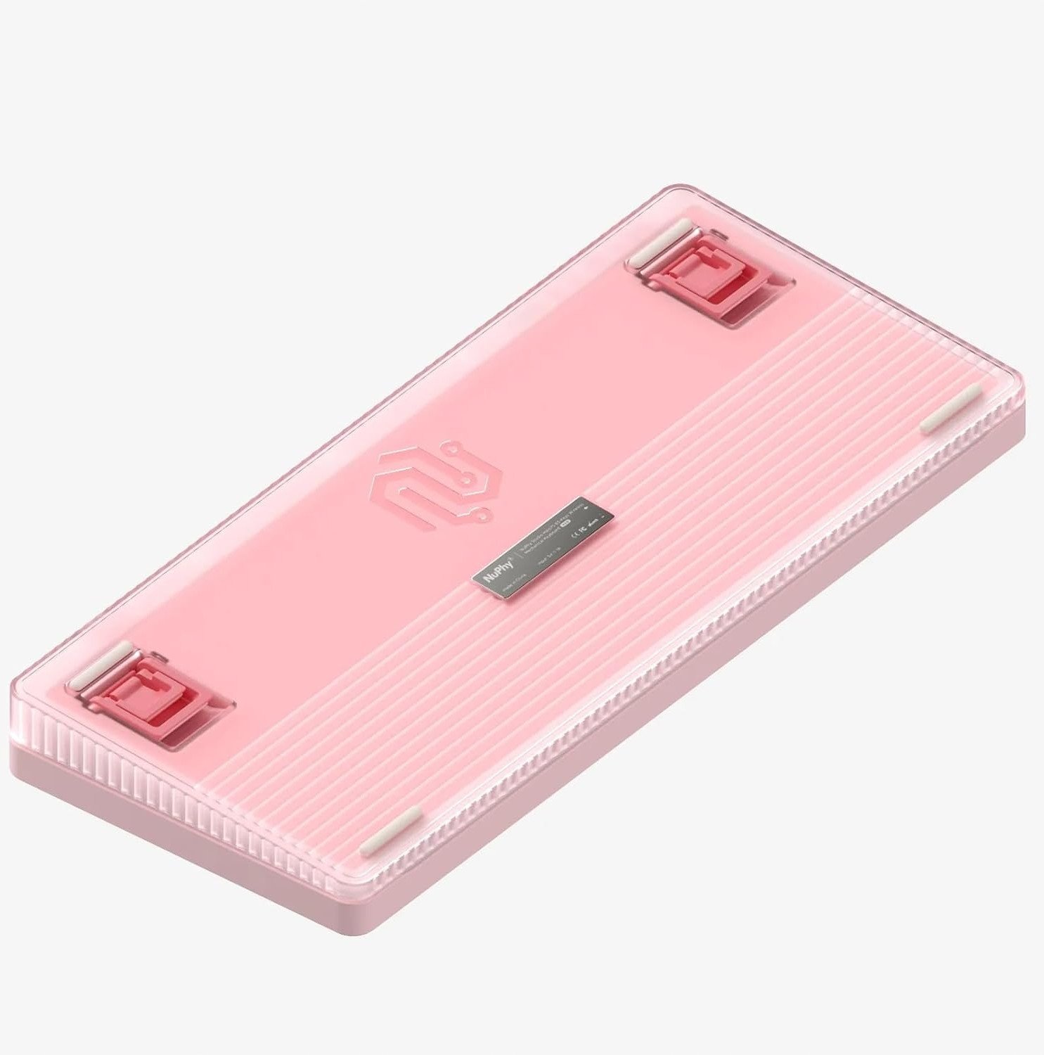Tastierë mekanike wireless Nuphy Halo75 V2, 75%, Silent Red, Sakura Fizz