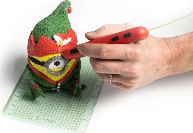 Blloqe vizatimi 3Dsimo për lapsat 3D, 5 copë, të gjelbra
