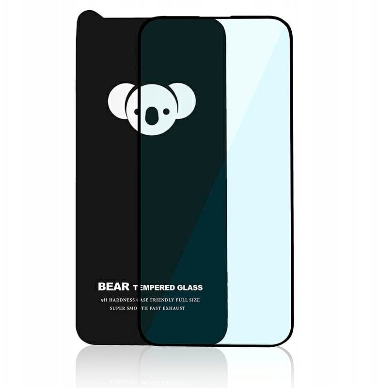 Xham mbrojtës Bear HD Glass Premium Samsung Galaxy S25 SM-S931B, 3D, me kornizë të zezë
