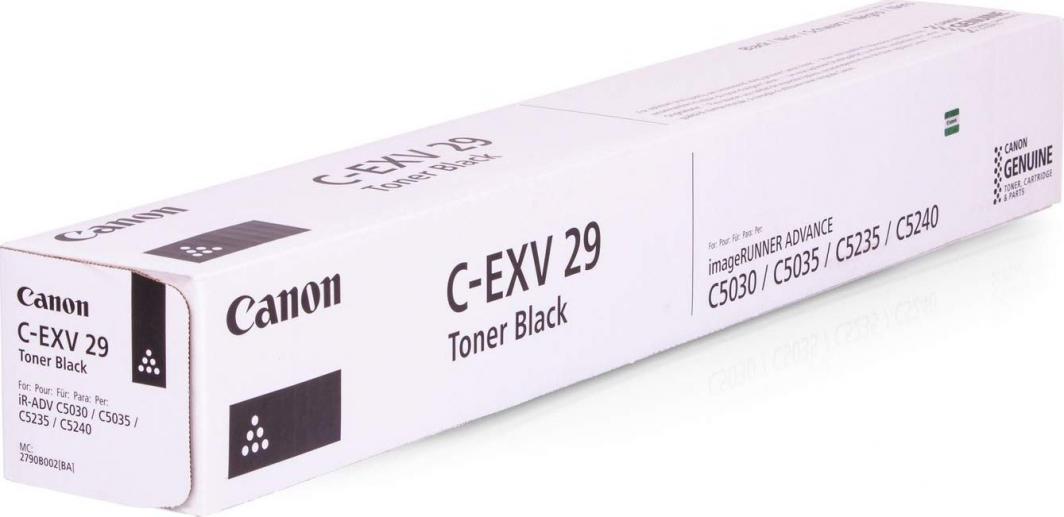 Toner për printer Canon C-EXV29 Original, i zi