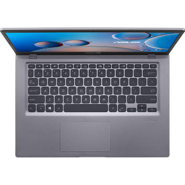 Laptop ASUS X415JA-BV493T, 14", Intel Core i3, 4GB RAM, 256GB SSD, Intel UHD Graphics, gri