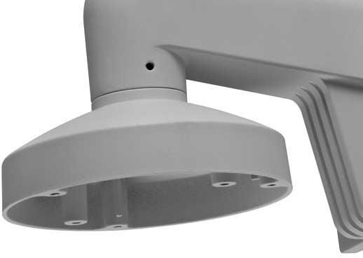 Mbajtëse murale për kamera Hikvision DS-1272ZJ-120, deri 4.5 kg, për ambiente të brendshme dhe të jashtme, e bardhë