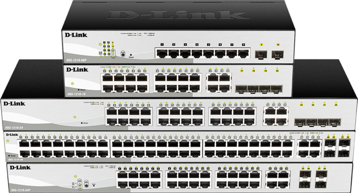 Switch D-Link DGS-1210-08P