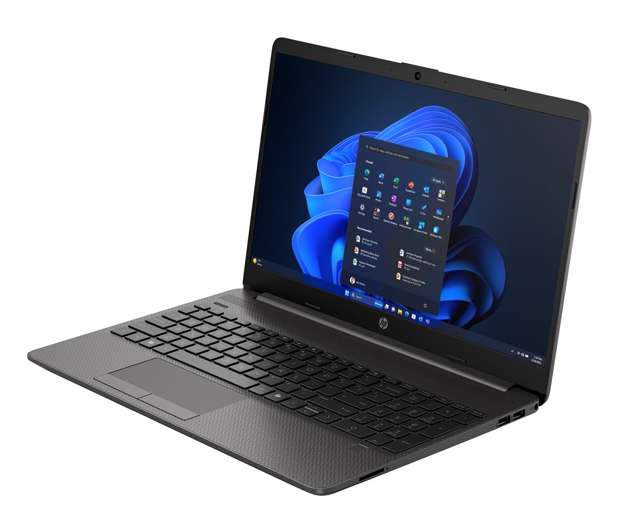 Laptop HP 250R G9, Intel Core i5, 16GB RAM, 512GB SSD, gri e errët