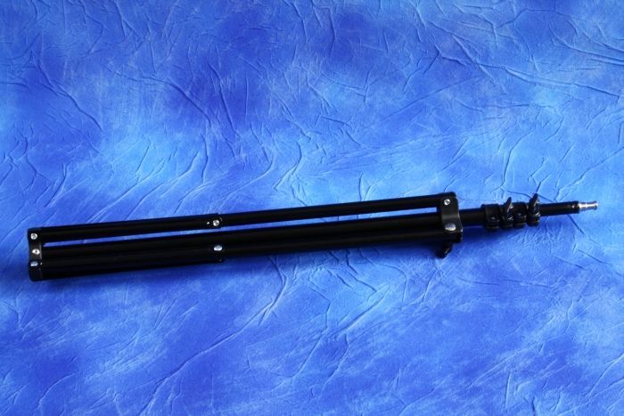 Trepod studio MASSA LIGHTING TRIPOD 100–280cm, montim 12mm, filetë 1/4", i zi