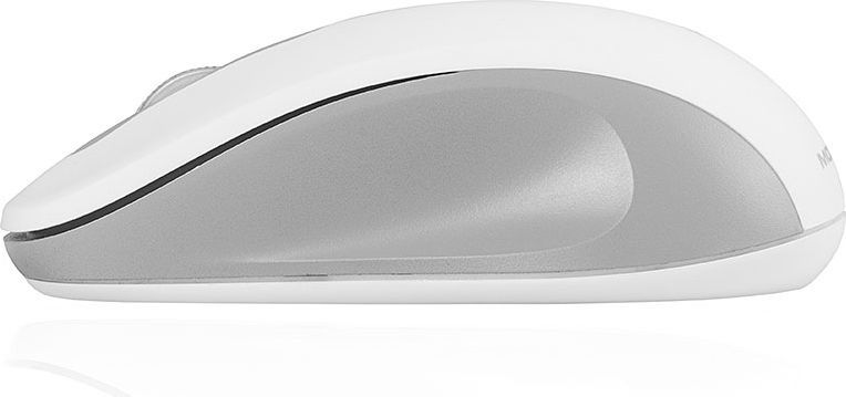 Maus Modecom WM10S, wireless, USB, i bardhë