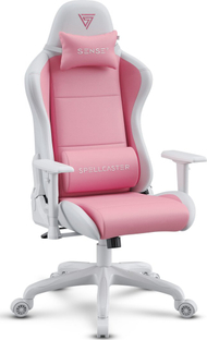 Karrige SENSE7 Spellcaster FUKU, material+lëkurë, rozë/ e bardhë