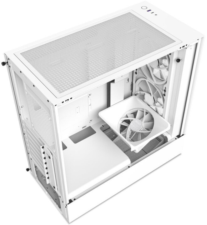 Kasë kompjuteri NZXT H5 Elite, e bardhë