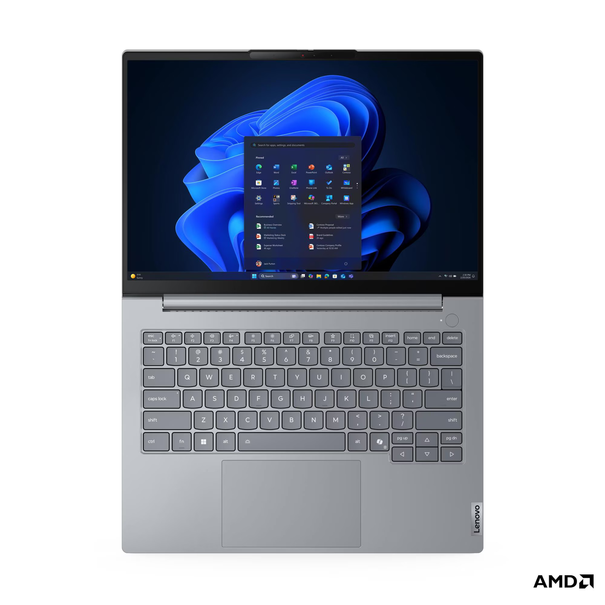 Laptop Lenovo ThinkBook 14 G9 AHP, 14", AMD Ryzen™ 5 220, 16GB SODIMM, 512GB SSD, AMD Radeon 740M, i hirtë