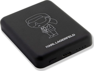 Karikues portativ Karl Lagerfeld KLPBMKIOTTGK, 3000mAh, karikim wireless, i zi