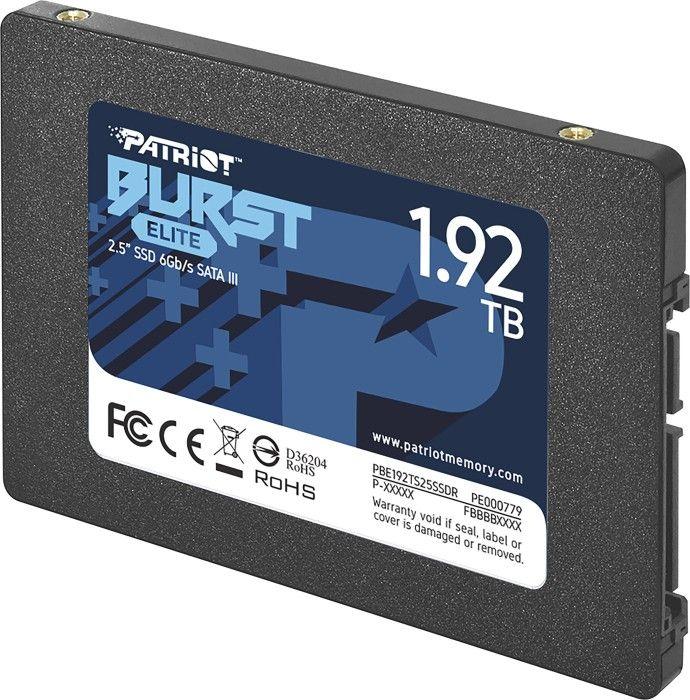 Disk SSD Patriot Burst Elite 1.9, 2TB, 2.5" SATA III