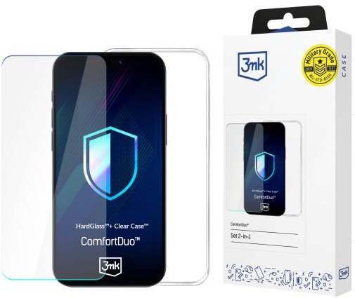Folie mbrojtëse 3MK ComfortDuo Clear për Google Pixel 9 Pro XL, 1 copë, transparente