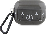 Mbulesë Mercedes-Benz MEAP28DPMGS për AirPods Pro 2, TPU, motiv Large Star, e zezë