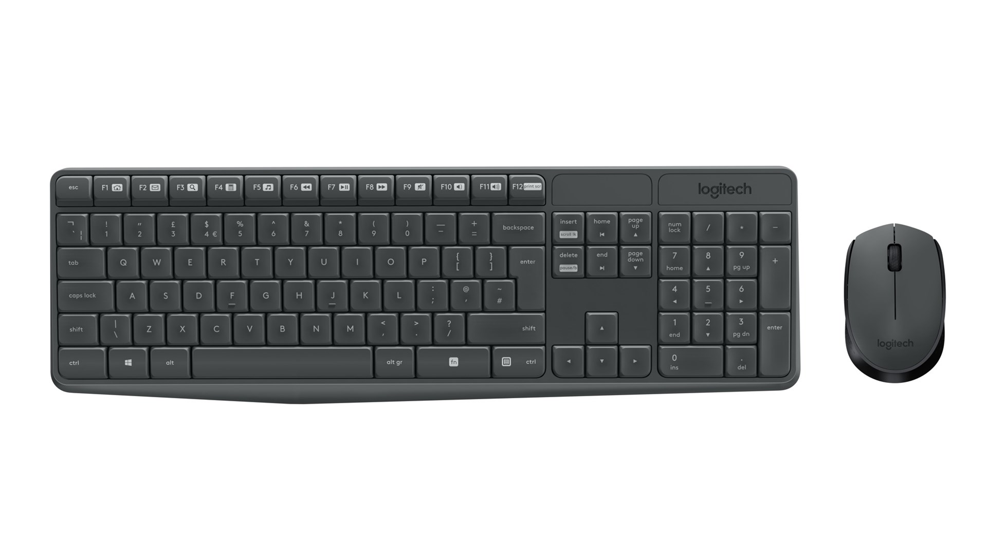 Set tastierë + maus Logitech MK235, US