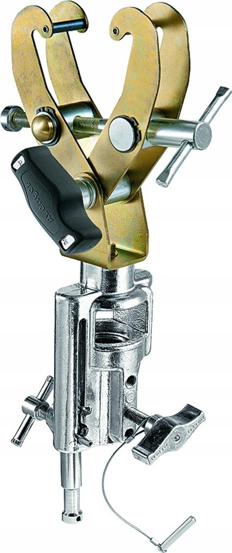 Kapëse montuese Avenger C339Uh Grab Clamp, kokë universale, e verdhë