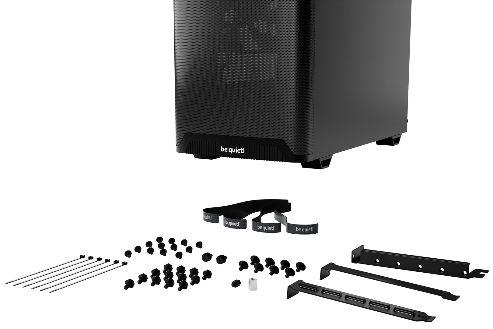 Kase PC be quiet Pure Base 501 Airflow, ATX Mid Tower, xham i temperuar, e zezë