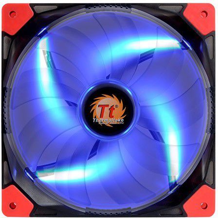 Ftohës Thermaltake Luna 14 LED, 140 mm, i kaltër
