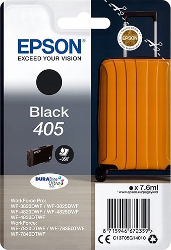 Patron bojë Epson 405 DURABrite Ultra, origjinale, standard, e zezë