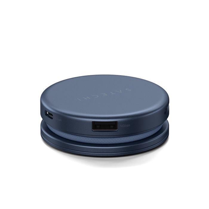 Satechi OntheGo 5-in-1 Multiport Adapter, Indigo