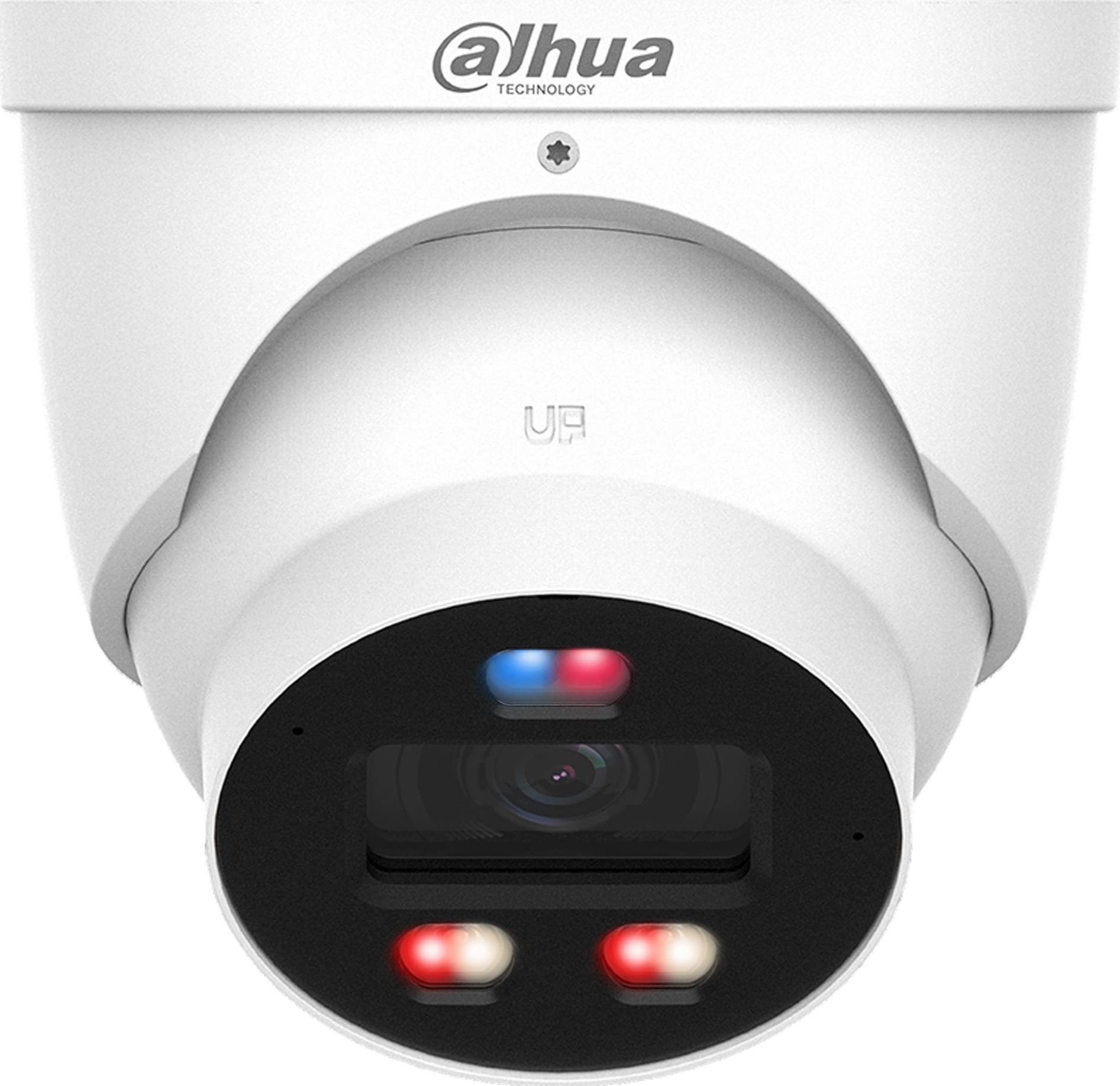 IP камера Dahua IPC-HDW3649H-AS-PV-0280B-PRO, 4MP, леќа 2.8mm, бела