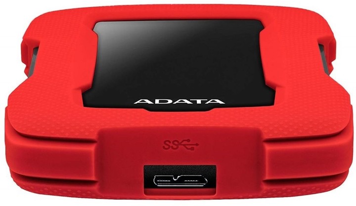 Hard disk ADATA HD330 - 1TB, i kuq