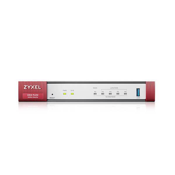 Firewall hardware Zyxel USG FLEX 50AX, 0.35 Gbit/s, menaxhim cloud Nebula, i bardhë
