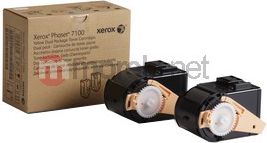 Kartridha toneri Xerox Phaser 7100, 2x e verdhë, 106R02611