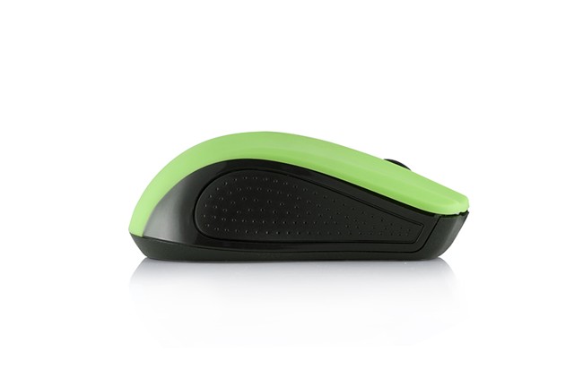Maus Modecom WM9, wireless, 1200 DPI, jeshil