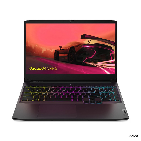Laptop Lenovo IdeaPad Gaming 3, 15.6", 16 GB RAM, 512 GB SSD, AMD Ryzen™ 5, NVIDIA GeForce RTX 3050 Ti, i zi