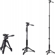 Monopod Velbon Pole Pod EX, alumin, lartësi 187 cm, i zi