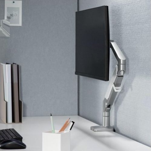 Mbajtës tavoline për monitor Techly ICA-LCD 441, 17"-32", i zi