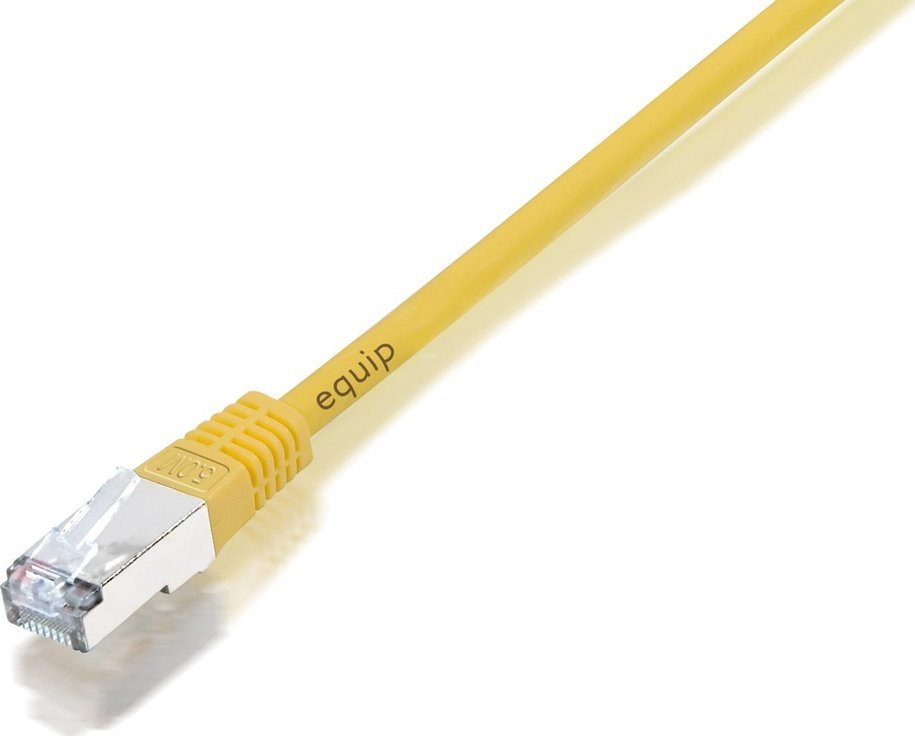 Kabllo rrjeti Equip Patch Cable, RJ45 në RJ45, F UTP, 2m, e verdhë