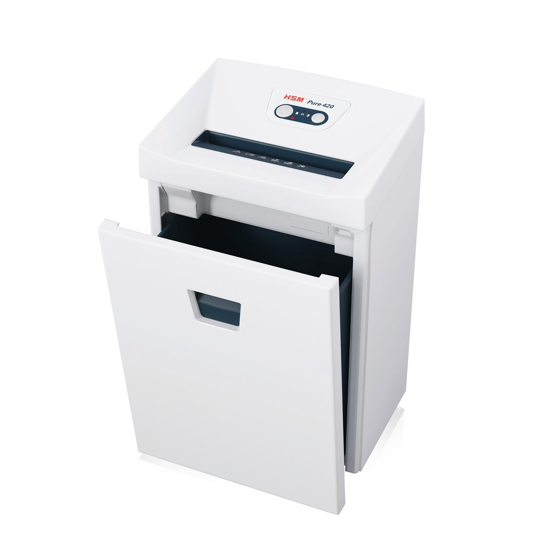 Grirëse dokumentesh HSM 500W, profesionale zyre, 500 W, e bardhë