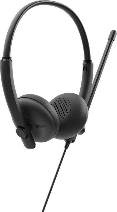 Kufje Dell WH125, me kabllo, USB Type C, të zeza