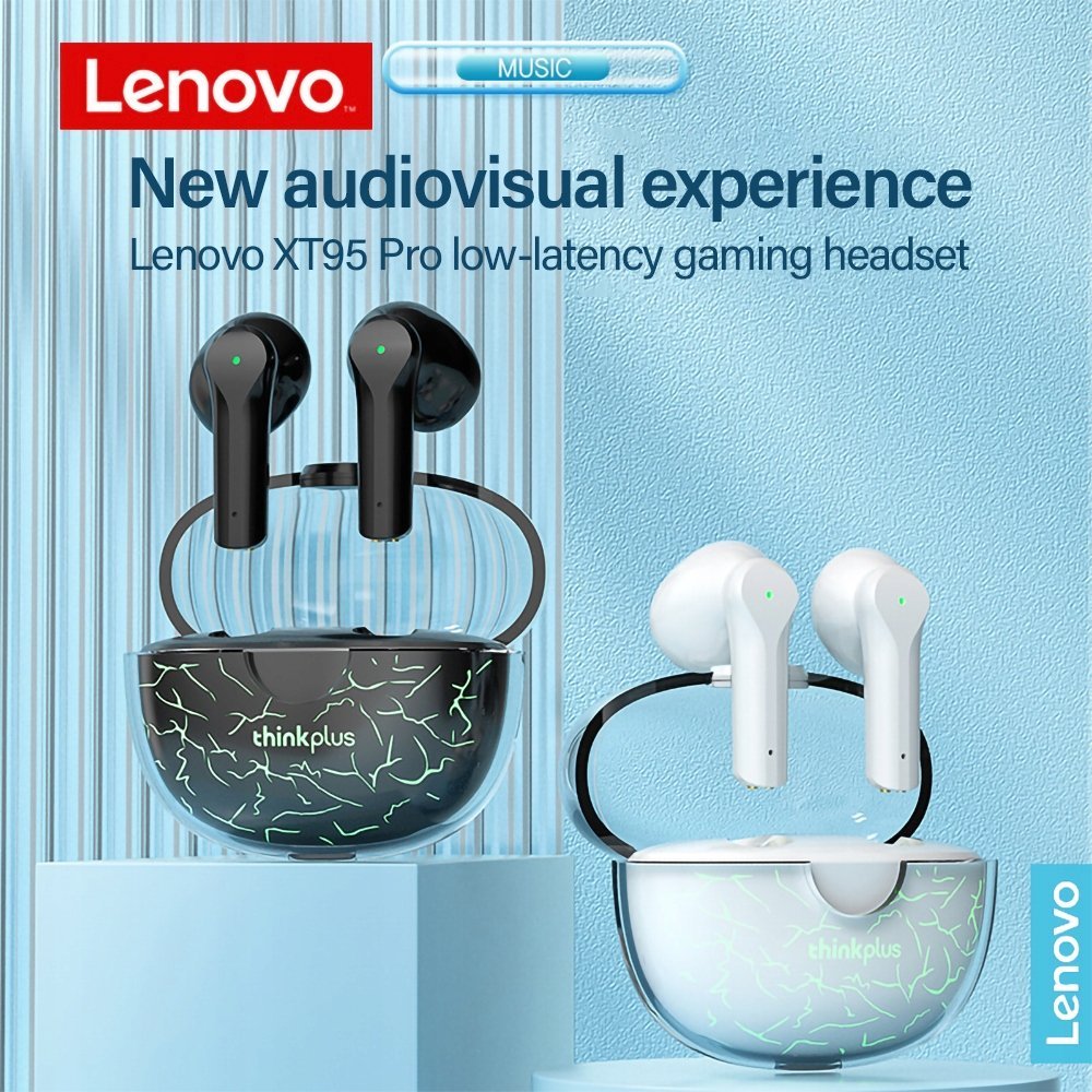 Dëgjuese Lenovo XT95 Pro, të zeza