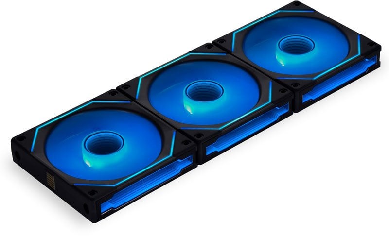 Ventilator kasë Lian Li UNI FAN SL Infinity Mirror Reverse Blade, 120mm, ARGB PWM, i kaltër