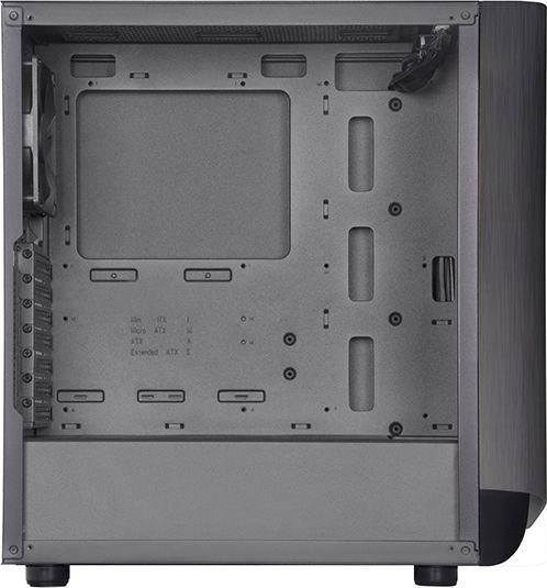 Kasë SilverStone SETA A1, titaniaum, Midi Tower