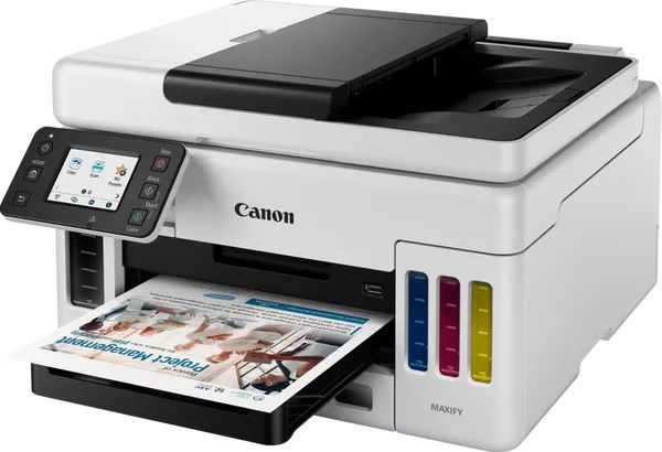 Pajisje multifunksionale Canon Maxify GX6050, inkjet MegaTank, A4, gri