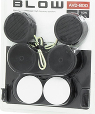 Altoparlantë tweeter për veturë, 2 copë, 50W, të zinj